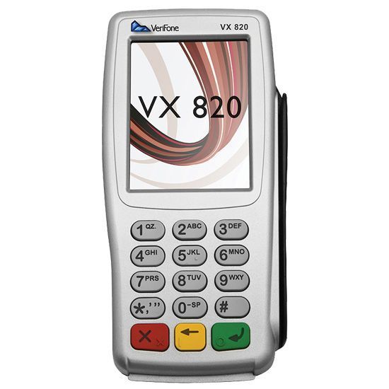 Verifone VX820 пин-пад к онлайн-кассе (терминал для эквайринга) Б/У